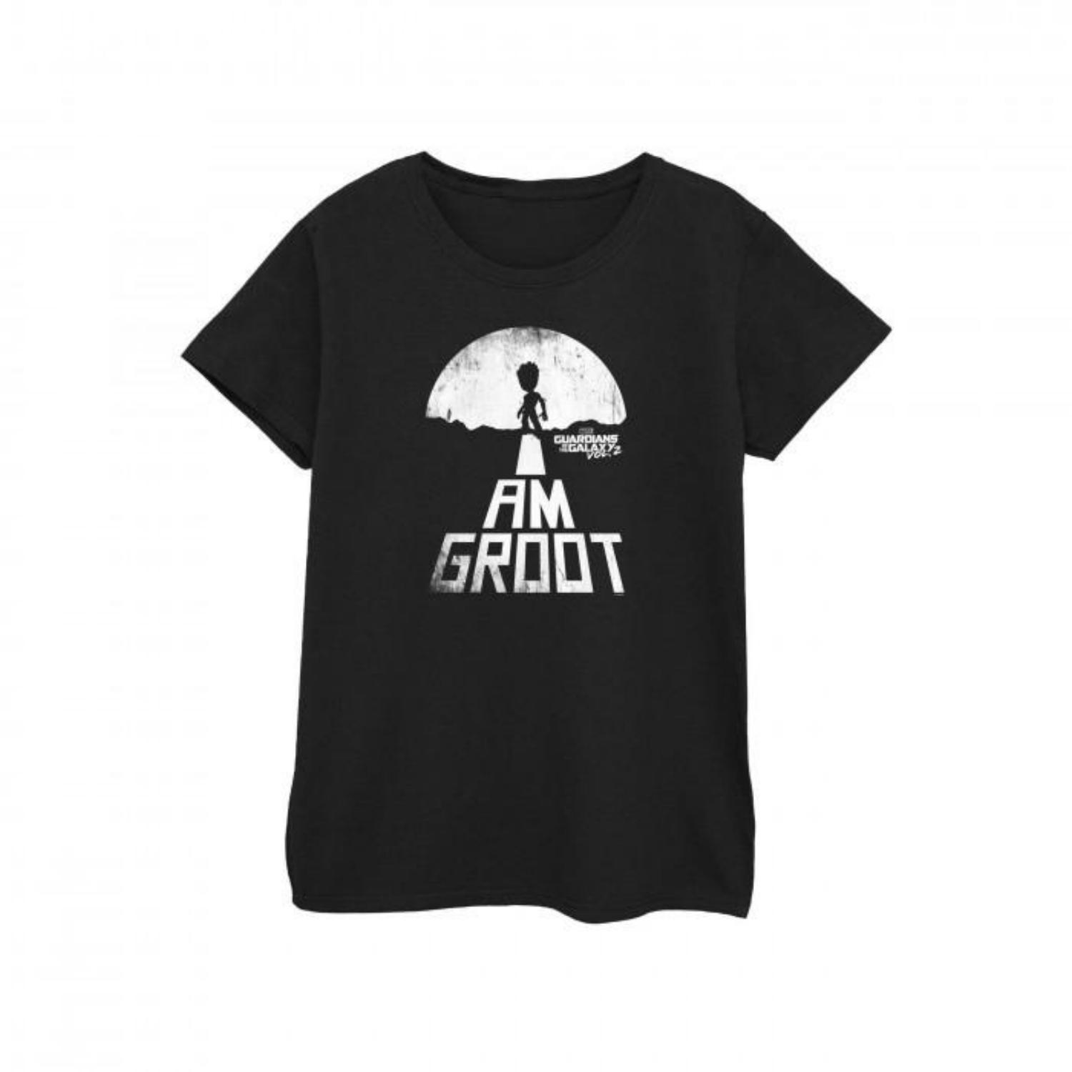 Guardians Of The Galaxy Womens_Ladies I Am Groot Cotton T-Shirt XXXXL