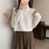 Women's Winter 2022 Mink Velvet Lace Shirt - Slim Fit, Half-High Collar, Solid Color Top