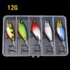 5 PC Lua Bait Fake Baits Floating Tractors Surface Ties Frying Pencil Propellers Freshwater Fishing Warble Bass Blackfish Lure