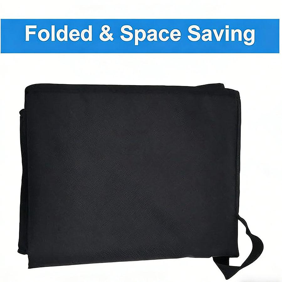 600D Oxford Cloth Record Player Dust Cover, Waterproof & Scratch-Resistant Turntable Protector, Universal Dust Cover