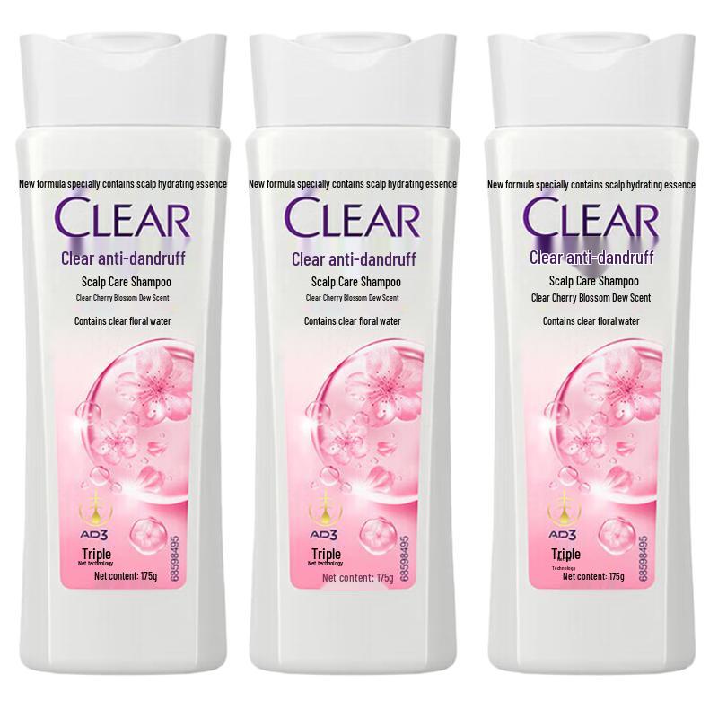 

Clear Allure Anti-Dandruff Scalp Care Shampoo, Cherry Blossom Scent