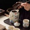 Chinese Retro Ceramic Teapot, Household Tea Infuser with Strainer, Restaurant Tea Kettle, China-Chic Style Ceramics Tea Set