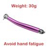 Dental Handpiece High Speed Push Button 1 Water Spray Light Ceramic Bearings Dentistry Tips Air Turbine High Rotation Pens