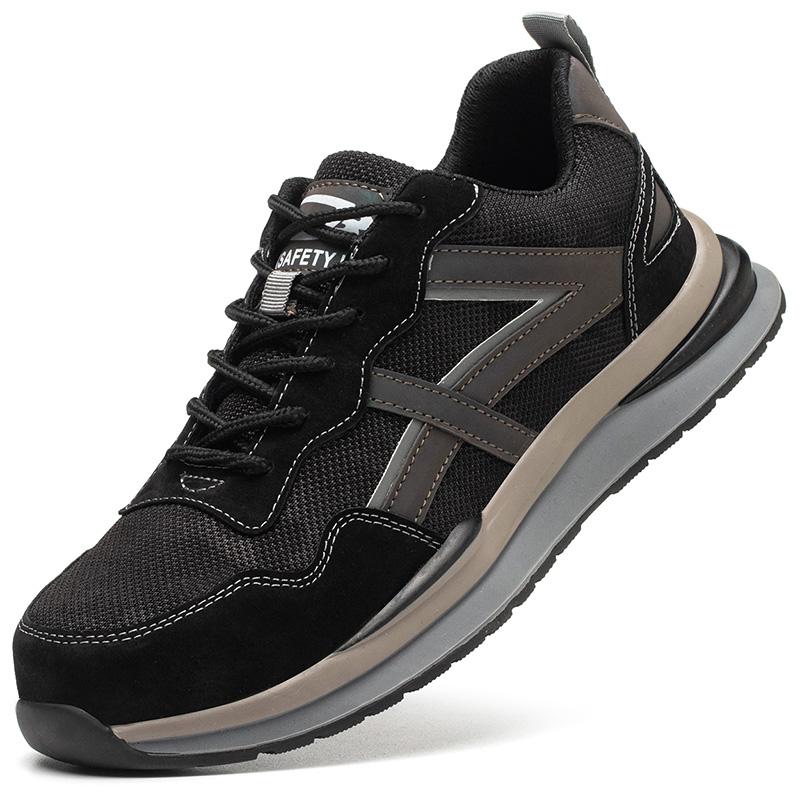 

Anti scalding Work Safety Shoes Men European Standard Steel Toe Shoes Indestructible Brand Work Shoes Sneakers Puncture-Proof 36