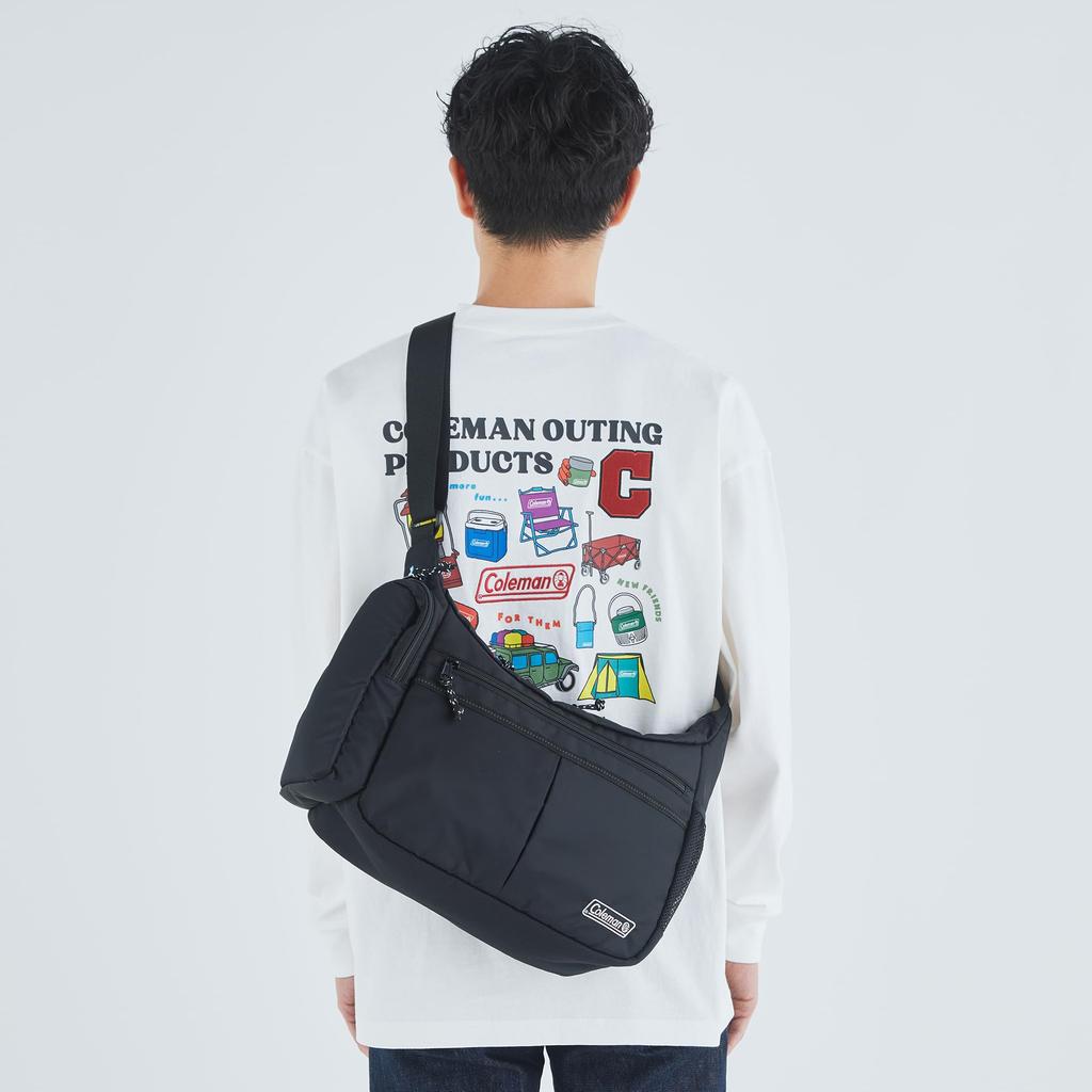 Coleman Cool Shoulder MD, Unisex taštička pro muže a ženy, Taška přes rameno, Ledvinka, Crossbody taška, 8L