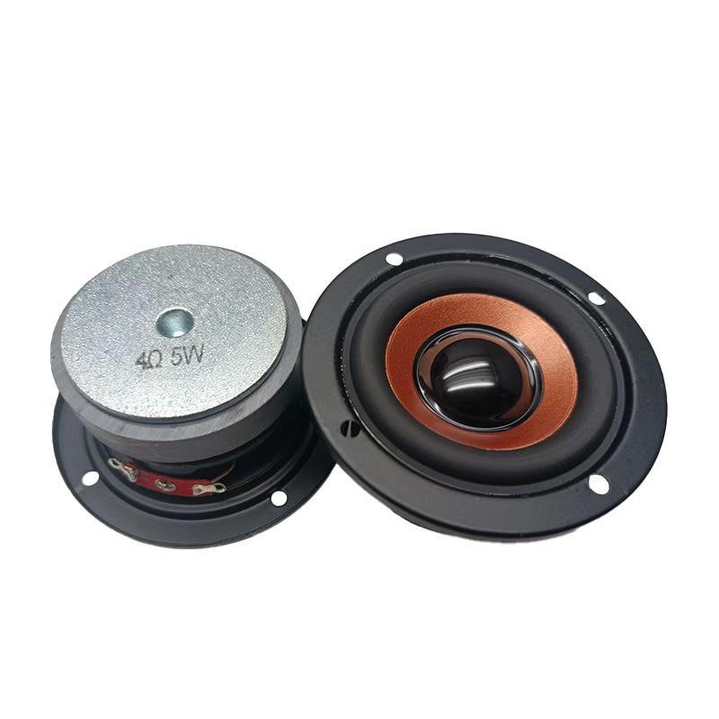 2Pcs 64Mm 4Omega 3/5W Speakers Subwoofer 45 Core Magnetic Round Bass Loudspeaker Diy Mini Portable Bluetooth Speaker