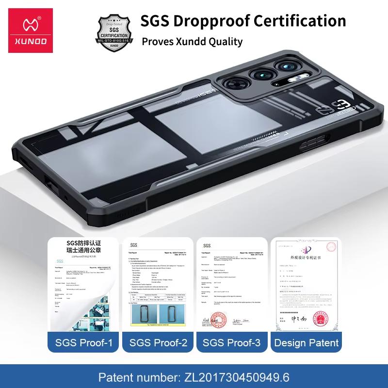 Für ZTE nubia RedMagic 9 9S Pro Plus Pro+ Hülle XUNDD Airbag Stoßfest Bumper Schutzhüllen Transparent Handyhülle Luxus Gehäuse