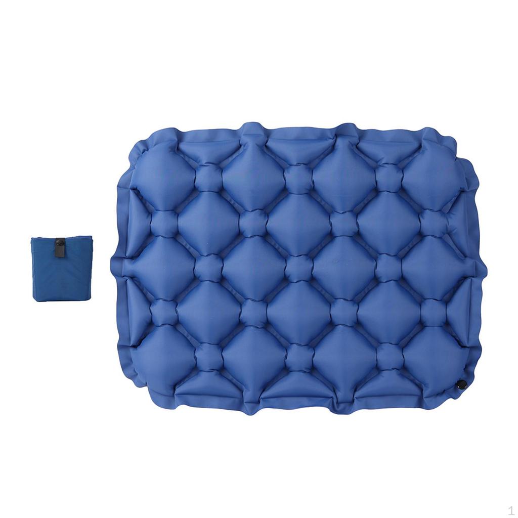 Inflatable Seat Cushion Air Sitting Pad for Stadium Backpacking Plane