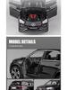 Mercedes-Benz GLE 63S 1:32 Alloy Toy Car Model, Six-Door with Sound, Light, and Pull-Back Features.