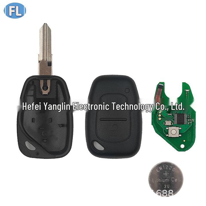 Compatible 2-Button Remote for Renault, 433 MHz, 46 Chip 7926