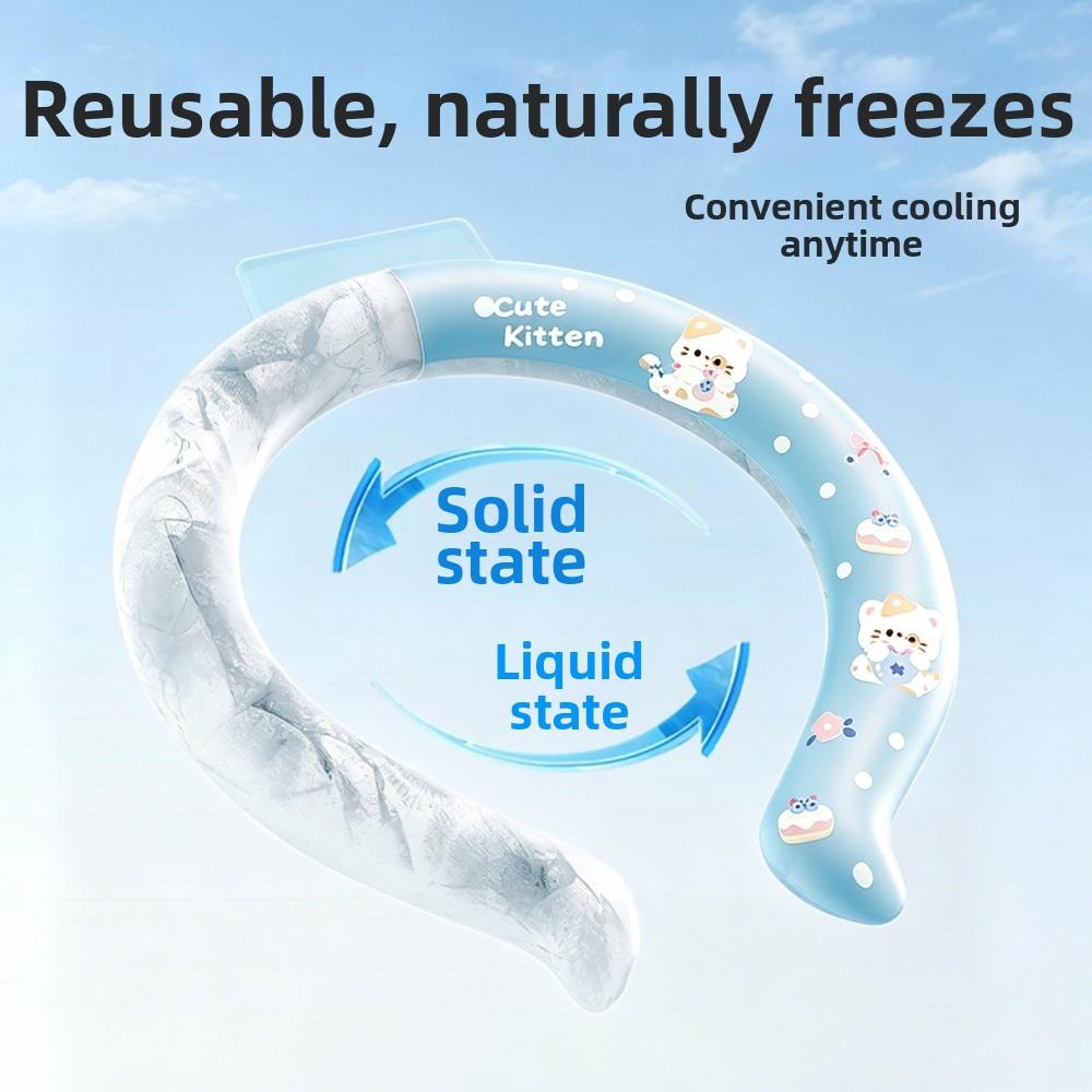 Sunstroke Prevention Neck Cooler Lasting Neck Cooling Tube For Fitness Summer Outdoor