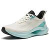 New Anta Cushioned Slip-Resistant Breathable Lightweight Low-Top Running Shoes Men's White Blue 912425506-3