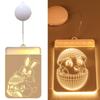 Festival LED Suction Cup Hangings Lamp Convenient Mounting Easter Lights Battery Operated LED Easter Light Adorment