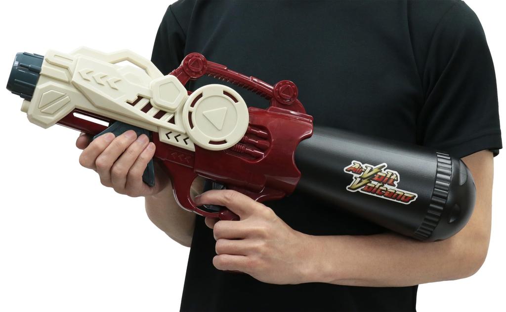 Ikeda Kogyo Water Gun Air Volt Volcano Large Capacity Water Tank Shooting Range 000017440 Co., Ltd. (approx. 1500cc) (approx. 7m)