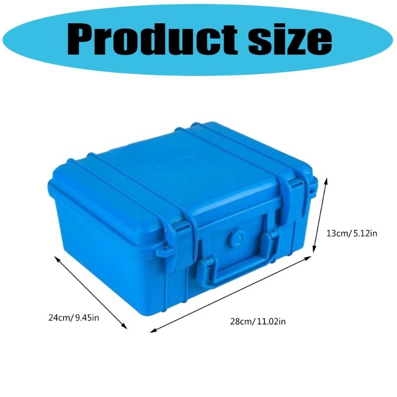 PP Material Tool Organizer Storage Container Waterproof Dustproof Construction For Workshop Garage Construction Site Use