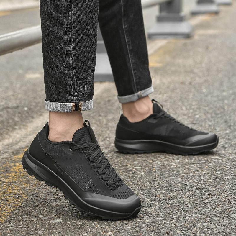 Fashion Hiking Treking Flats Summer Men's Mesh Shoes Outdoor Thick-soled Casual Shoes Breathable Sneakers Fashion Man Sports Footwear