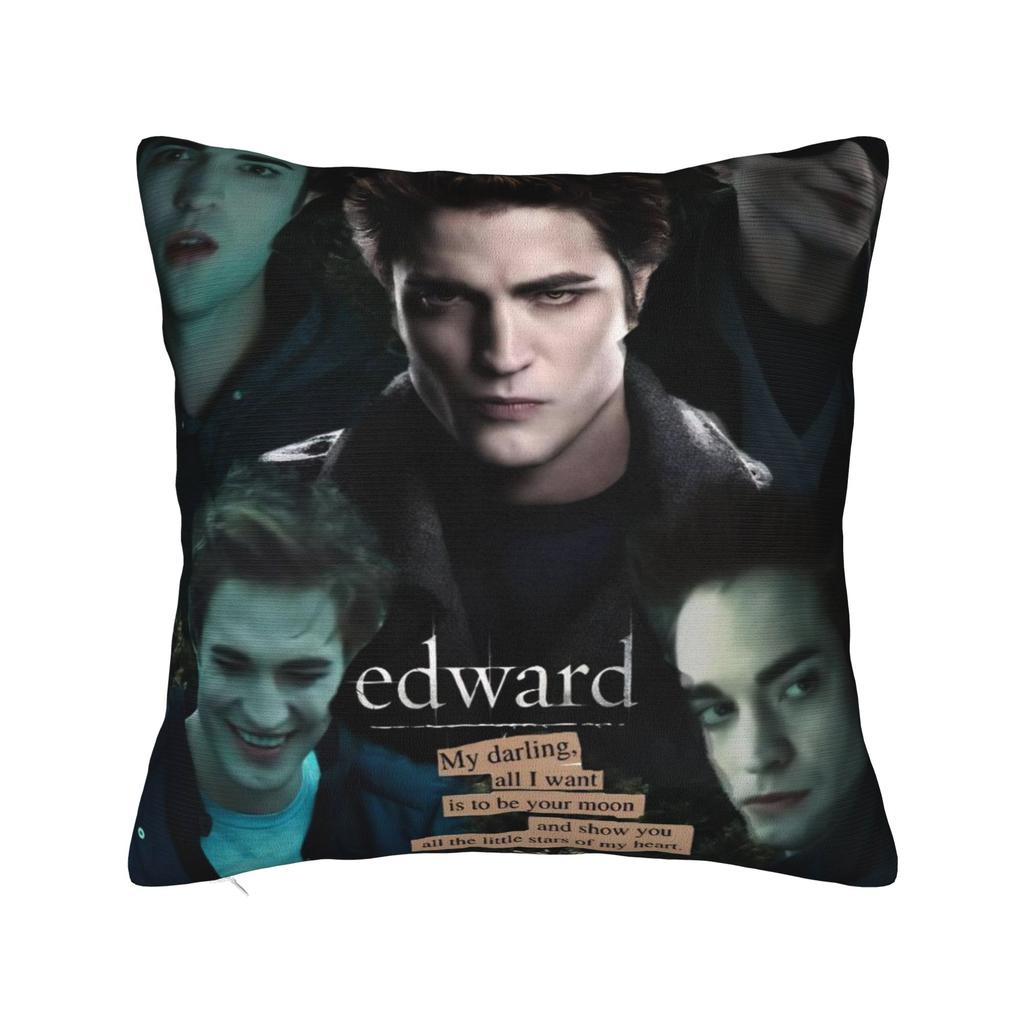 Edwards Cullen Pillow Covers Merch Printed Cushion Cover Decor Throw Pillow Case Cover Home Multiple Sizes