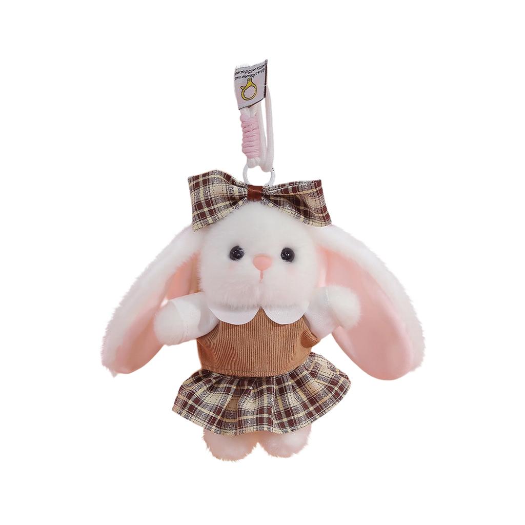 Adorable Lop-Eared  Keychain Plush Toy Comfort Doll