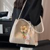 Bag Women's New Woven Straw Large-capacity Autumn and Winter Shoulder Bag Satchel Niche Commuter Tote Bag