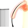 7-Piece Silicone Urethral Dilator/Sound Set – Male Urethral Plug and Prostate Stimulator, Stimulating Sex Toy