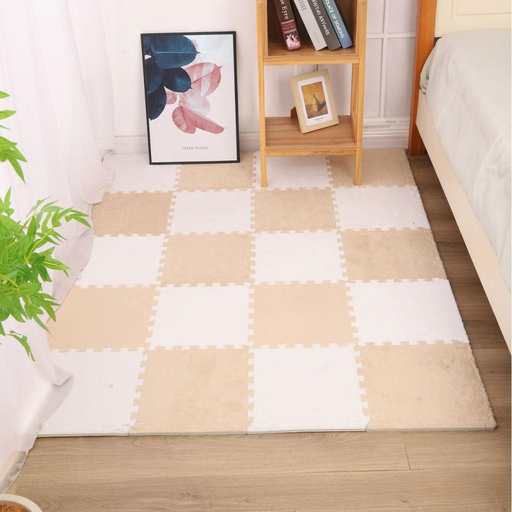 Eva Foam Puzzle Carpet Soft Plush Children's Mat Baby Toys Baby Play Mat  In Children's Room Keep Warm Playmat