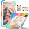 Handle Grip Case for Xiaomi Redmi Pad 2 2025 11.0 Inch 25040RP0AG 25040RP0AI Rotating Stand Heavy Duty Cover with Shoulder Strap
