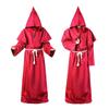 Photo Props Witch Wizard Cloak Death Ghost Cosplay Costumes Priest Robes Medieval Halloween Costume