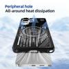 ABEEL For Samsung Galaxy S26 Ultra Magnetic Case Aluminium Alloy + PC + TPU Hollow Heat Dissipation Phone Cover