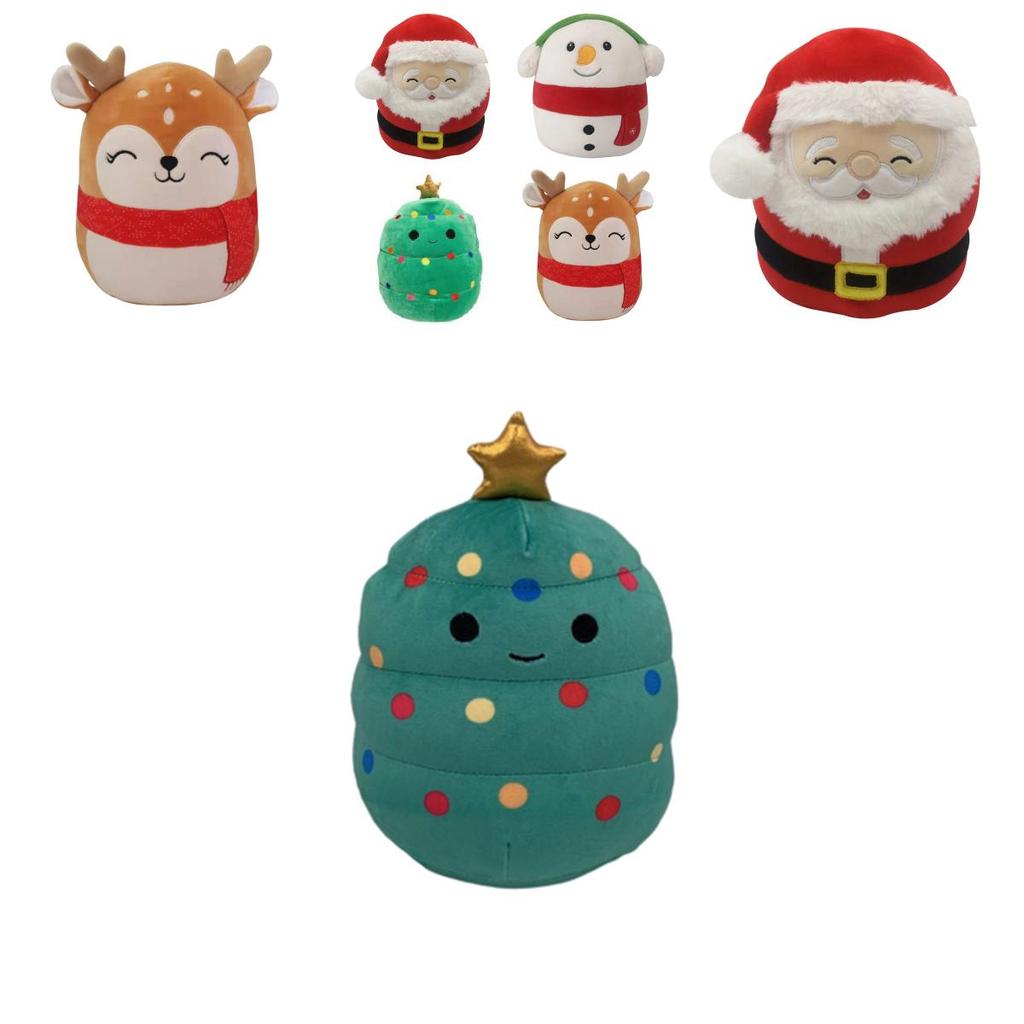Handcrafted Squishmallow Plush Toy Santa Claus Stuffed Animal Doll For All Ages And Occasions