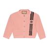 Gucci X Adidas Cropped Cardigan Pink 693785-XKCDQ-5951