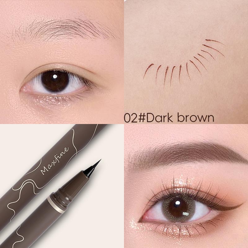 Smooth Very Fine Eyeliner Pen Longacting Quickdrying Waterproof Eyeliner Pen Suitable For Beginners Girls Holiday Gifts