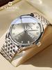 CARNIVAL Automatic Mechanical Watch for Men Original Classic Elegant Men Waterproof Wristwatches Digital Week Date Display Clock