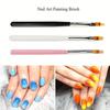 3 Professional Gradual Change Nail Brush Gradual Change Gel Repair Brush DIY Nail Tools
