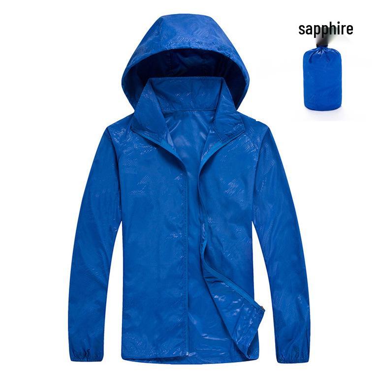 Unisex Sun Protection Windbreaker: Lightweight, Windproof Outdoor Jacket for Summer Fishing and Cycling