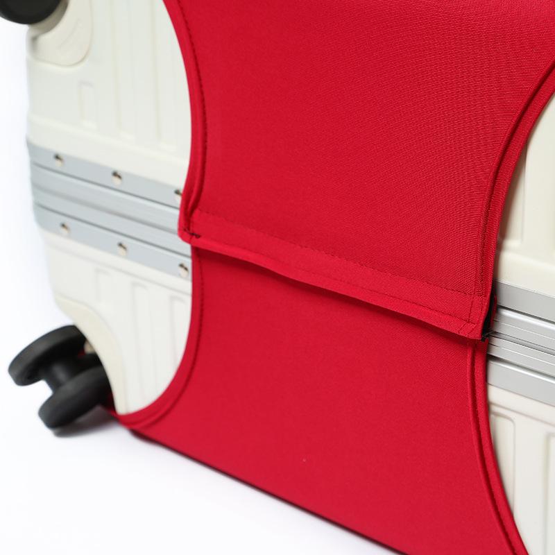 Copertura per Valigia Elastica in Seta di Latte - Ispessita, Antipolvere, Colore Solido Protettore per Trolley per Bagagli da Viaggio.