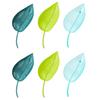 6X Plant Pot Leaf Shape Irrigation Watering Funnel Spikes Plants Roots Devices Plastic for Table Gardening Devices