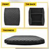 Fits For Dodge Ram -24 Center Console Lid Armrest Leather Cover Trim Black V