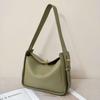 Luxury Designer Women Crossbody Bag Top Grain Genuine Cow Leather Large Capacity Shoulder Bag with Adjustable Wide Strap