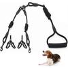 Handheld Dog Leash with Harness for Twin Puppies and Kittens, Professional, Escapeproof, Nylon, Flexible