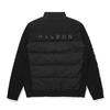 Malbon Golf Knit Hybrid Goose Down Jacket Black (Man)