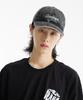 DOUBLE JD Washed Denim Ball Cap (Black)