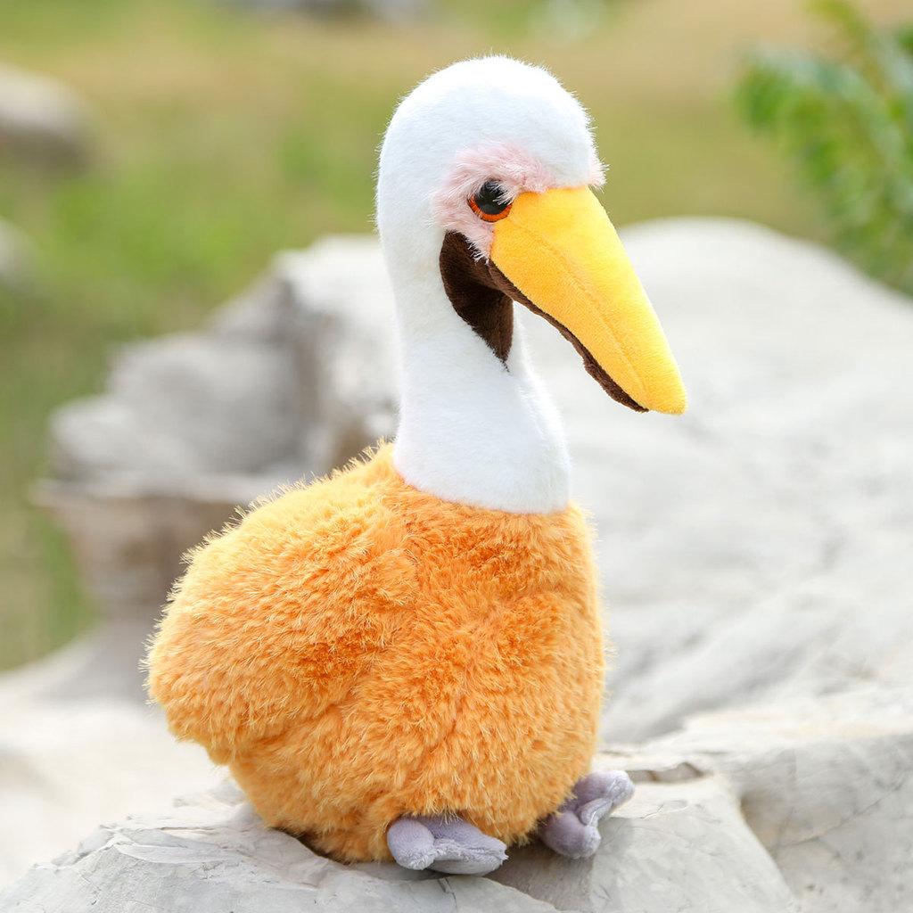 Pelican Character Plushie Toys With Short Fleece Fabric For Gift Comfort Doll