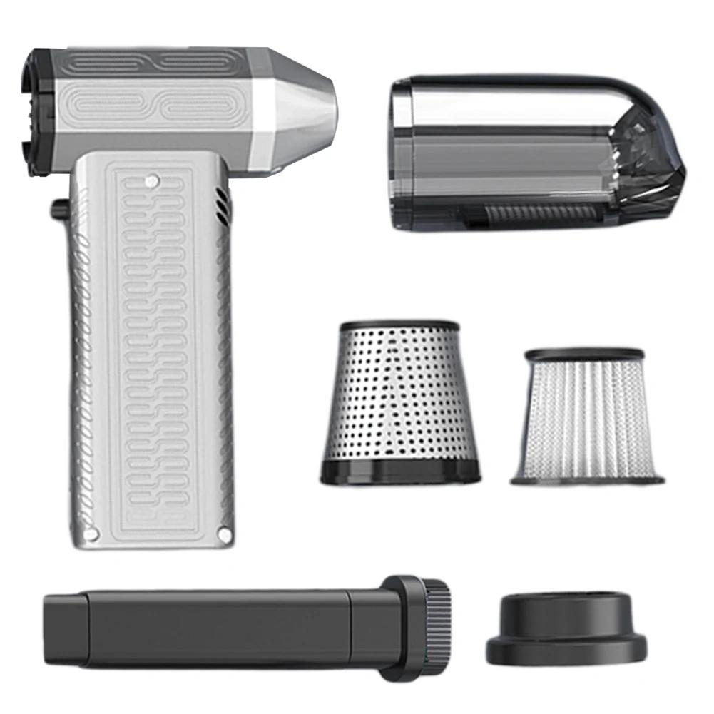 

Турбо-вентилятор 130000 об/мин, мощный компрессионный реактивный вентилятор, 8000 мАч, мощный воздуходув, электрический пылесос для клавиатуры, инструмент для чистки автомобиля