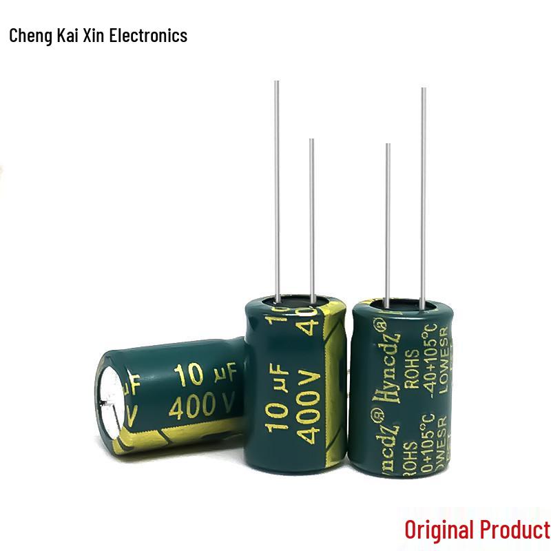 Aluminum Electrolytic Capacitor 400V 10UF High-Frequency Series, 8x12, Original Authentic, Large Stock