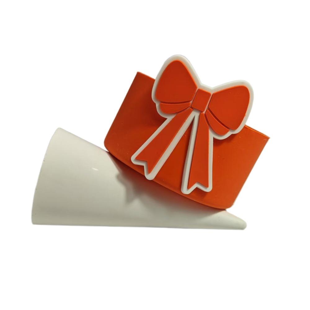 

2pcs Non Slip Tumbler Protective Cover Heat-insulated Tumbler Cup Protection Case Sports Bottle помаранчевий