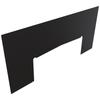 Steel log burner KARI 70 hearth plate