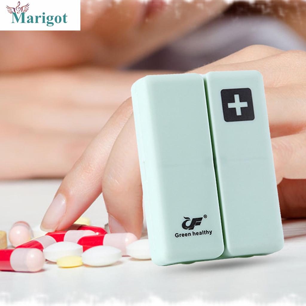 

Портативная медицина Случае складной магнитной добавки Box Организатор