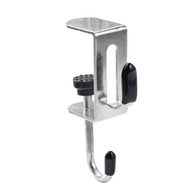 Adjustable Double Hook Desk-Side Schoolbag Hanger