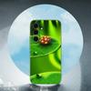 Leaf Ladybug Daisy For Samsung Galaxy S25 S24 S23 Ultra S22 S21 Plus S20 Black Soft Silicone Protective Case