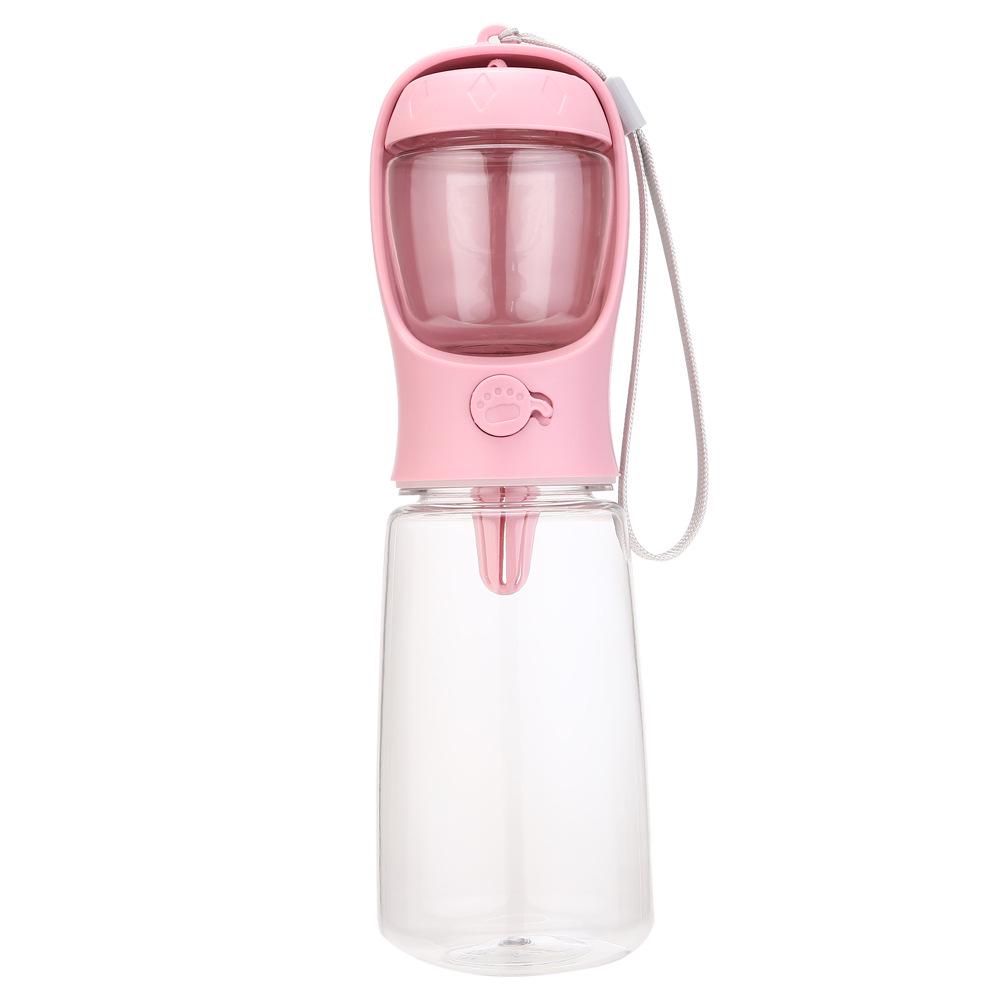 Portable Pet Water Bottle - Outdoor Dog & Cat Feeder Cup